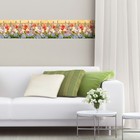 Cottage Floral Wallpaper Border  Traditional Garden Prepasted Wall Decor