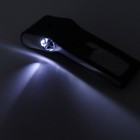 Led Lighted Magnifier 3x 10x 55x Portable Aspheric Magnifier High Bright Uv