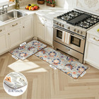 Anti Fatigue Kitchen Mats For Floor  Cushioned Kitchen Mat Set 2pcs