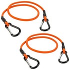 - 36    Carabiner Bungee Cord  2 Pack - Uv And Weather-resistant 36 