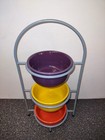 Plate bowl Holder For Counter Top  Bowls Not Included 