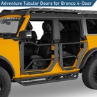 Steel 4 Doors Tube Half Front   Rear For Ford Bronco 2021 2022 2023 2024 2025