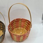 Heart Mini Baskets Cottage Grandma Rustic Country Decorative