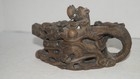 Vintage Chinese Dragon   Phoenix Handcrafted Teapot - Nice
