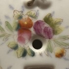 Vintage Porcelain Light Switch Plate Cover  Floral Shabby Chic Rose Design Gold