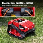 Robot Lawn Mower Sale   automatic Remote Control Lawn Mower Adjustable Height 9hp