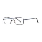 Capistrano 421 Rectangle Metal Eyeglass Frames Unisex Full Rim