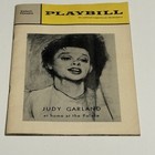Vintage Judy Garland Palace Theater Playbill - August 1967 - Rare 