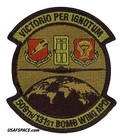 Usaf 509th   131st Bomb Wing Apo -b-2- Afgsc-whiteman Afb  Mo-original Vel Patch