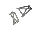 Vintage Rc Rare Losi Xx Xxt Upper Brace Set Alum Front Intact Rear Heavy Scaling