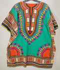 Tribal Tunic Shirt Mens Woodstock Hippie African Dashiki Cotton Vintage Xxxl
