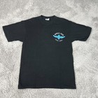 Vintage Neil Diamond T-shirt Large Black On The Road 1996 Concert Tour 1996-1997