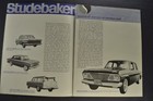1964 Studebaker Challenger Brochure Lark Sedan Wagonaire Excellent Original 64