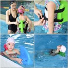 Keke Shark Fin Bright Color Buoyancy Foam Elastic Strap Kids Swimming Pool Float
