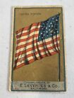 Flags Of The Principal Nations E  Leverings Elc Roasted Coffee Card 49b4