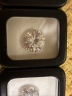 Lot Of 3 Round Brilliant Loose Cubic Zirconia Stones