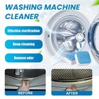 12pcs Washing Machine Cleaner Tablets Deep Clean Odor Remover For He   Standard