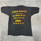 70s Vintage Steve Martin   Blues Brother Comedy Tour Tee Mens Small Distressed