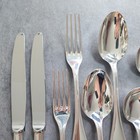 Christofle Perles 14pcs Silverplate Flatware Knife Fork Spoon Excellent