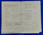 1942 Malta  War Damage Commission Document For Bombed Sliema Apartments