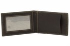 Timberland Men s New Hunter Flip Clip Black Genuine Leather Bi-fold Wallet