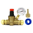 Inc 3 4 In Push Connect  Water Pressure Regulator Valve  Adjustable 3 4 Pex