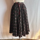 Hungarian European Handmade Traditional Pleated Floral Folk Skirt
