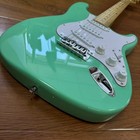 Us Warehouse Green St Style Electric Guitar Maple Fingerboard Sss Pickups