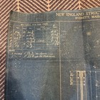 Make An Offer 1910 B m Railroad Blueprint Squam River Ma New England Structural