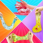 12 Cups Diy Slime Kit  Slime Making Kit For Girls  Crystal Clear  Glow In The