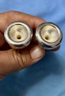 2 Vintages Vincent Bach Corp  1-1 2c   1-1 4c Trumpet Mouthpiece  free Shipping 