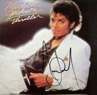 Michael Jackson Framed Cherry Wood Reproduction Signature Lp Display   m4 