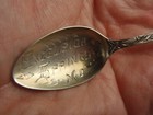 Sterling Silver Excelsior Springs Mo Native Indian Demitasse Souvenir Spoon