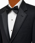 Boys Black Ralph Lauren Tuxedo Jacket With Pants Shirt Bow Tie   Studs Size 4