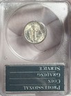 1940 Mercury Dime Pcgs Ms65 Fb Full Bands - Vintage Gen 1 2 Rattler Holder Ogh
