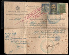 Rare 1921 Identity Certificate The Jewish Community Thessaloniki Id Jew Greece