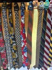 Vintage 60s-80s New Old Stock Men s Necktie Bundle Usa   Italy-lot 19