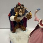Vtg Disney  Beauty And The Beast  Moving Music Box  Schmid Rare Find