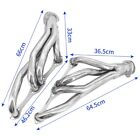 Stainless Steel Headers Fit For Chevy Small Block V8 262 265 283 305 327 350 400