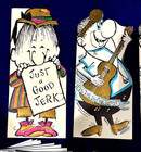 Lot 9 Vintage Unused Get Well   B-day Greeting Cards W envelopes Fun Designs 
