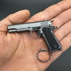 1911 Keychain metal Gun Keychain Mini Pistol Keychain For Man son collector