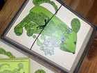 Montags Puzzle Letters Stationery - Howl   s Tricks  Vintage Stationery 1970   s