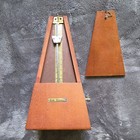 Seth Thomas Mechanical Analog Metronome Wood Brown Model 2509 For Piano