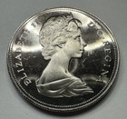 1969 Canadian Nickel Dollar Proof Like Coin Uncirculated Directly From Set