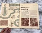 Vintage 1968 1969 Brownie Reader Lot Of 8 Weekly Newspapers Girl Scouts