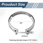 V Band Clamp 5 Inch 304 Stainless Steel V-band Bolt Clamp