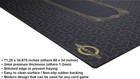 72x35  Poker Table Topper 3mm Thick Rollout Mat Texas Holdem Blackjack Casino