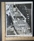 1932 Ss Rex Italian Line Aerial View Deck Photo  Maiden Voyage To New York Fp451