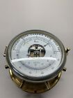Vintage Colonial Compensated Precision Brass Ship Barometer Germany
