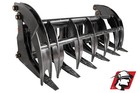 Log Grapple Attachment Bucket For Bobcat Skid Steer 86  Wide Heavy Duty